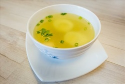 Бульон с сухариками